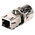 Amphenol RJF Series Female RJ45 Connector, Jam Nut, Cat5e