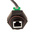 TE Connectivity 1546414 Series Male to Female RJ45 Connector, Panel Mount, Cat5
