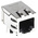 Bel-Stewart MagJack Series Female RJ45 Connector, Through Hole, STP Shield
