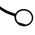 Amphenol Industrial, WAC Corded Dust Cap for use with RJ45 Cordset
