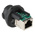 Amphenol Industrial RDP Series Female RJ45 Connector, Panel Mount, Cat5e, STP Shield