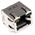TE Connectivity 6339191 Series Female RJ45 Connector, PCB Mount, Cat5