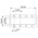 Phoenix Contact, VS-08-A-RJ45/LP-4-IP 20 Panel Mounting Frame