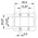 Phoenix Contact, VS-08-A-RJ45/LP-2-IP 20 Panel Mounting Frame