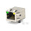 TE Connectivity 2337992 Series Female RJ45 Connector, Through Hole, Cat5, Nickel Plated Brass Shield