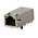 TE Connectivity 2337992 Series Female RJ45 Connector, Through Hole, Cat5e, Nickel Plated Brass Shield