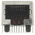 TE Connectivity 106066 Series Female RJ45 Connector, Through Hole, Cat3