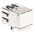 Halo Electronics FastJack Series Female RJ45 Connector, UTP Shield