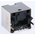 Bel-Stewart SS-60300 Series Female RJ45 Connector, Through Hole, Cat6a