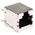 Hirose TM11R Series Female RJ45 Connector, Through Hole, Cat3, STP Shield