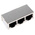 HARTING RJ Industrial Series Female RJ45 Connector, Through Hole, Cat5