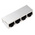HARTING RJ Industrial Series Female RJ45 Connector, Through Hole, Cat5