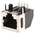 TE Connectivity 5555153 Series Female RJ45 Socket, Through Hole, Cat3
