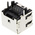 TE Connectivity 1-406541 Series Female RJ45 Socket, Through Hole, Cat5