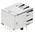 TE Connectivity 5406296 Series Female RJ45 Connector, Through Hole, Cat5e