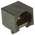 Molex 43860 Series Female RJ45 Connector, Through Hole, Cat3