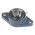 2 Hole Flange Bearing Unit, FYTB 20 TF, 20mm ID