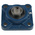 4 Hole Flange Bearing Unit 25mm ID