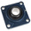 4 Hole Flange Bearing Unit 40mm ID