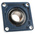4 Hole Flange Bearing Unit 55mm ID
