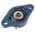 2 Hole Flange Bearing Unit 15mm ID