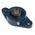 2 Hole Flange Bearing Unit 20mm ID