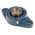 2 Hole Flange Bearing Unit 30mm ID