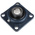 4 Hole Flange Bearing Unit 40mm ID