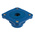 4 Hole Flange Bearing Unit, F4BC 104-CPSS-DFH, 31.75mm ID