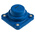 4 Hole Flange Bearing Unit, F4BC 104-CPSS-DFH, 31.75mm ID