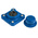 4 Hole Flange Bearing Unit, F4BC 20M-CPSS-DFH, 20mm ID