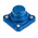 4 Hole Flange Bearing Unit, F4BC 20M-CPSS-DFH, 20mm ID
