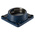 4 Hole Flange Bearing Unit, FY 512 M, 110mm ID