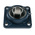 4 Hole Flange Bearing Unit, FY 35 TF, 35mm ID