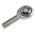 RS PRO M14 x 2 Male Steel Rod End, 14mm Bore, 77mm Long, Metric Thread Standard, Male Connection Gender