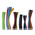 RS PRO Adhesive Lined Heat Shrink Tubing Kit, Black, Blue, Brown, Green/Yellow, Red, White, Yellow 2.4mm Sleeve Dia.