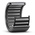 SKF HK 1012 10mm I.D Needle Roller Bearing, 14mm O.D