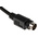 RS PRO Male 9 Pin mini-DIN to Unterminated Black DIN Cable 2m
