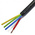 Van Damme 4 Core Speaker Cable, 2.5 mm² CSA, 10.25mm od, 50m, Black