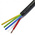 Van Damme 4 Core Speaker Cable, 2.5 mm² CSA, 10.25mm od, 50m, Black