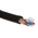 Van Damme Screened Microphone Cable, 0.22 mm² CSA, 6.35mm od, 100m, Black