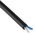 Van Damme Screened Microphone Cable, 0.19 mm² CSA, 3.5mm od, 100m, Black