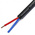 Van Damme 2 Core Speaker Cable, 4 mm² CSA, 12.40mm od, 50m, Black