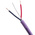 Van Damme Screened Line level Low Voltage signal Cable, 0.22 mm² CSA, 3.9mm od, 100m, Purple