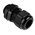 RS PRO Black Nylon Cable Gland, M20 Thread, 10mm Min, 14mm Max, IP68