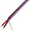 Van Damme Line level Low Voltage signal Cable, 4.5mm od, 100m, Purple