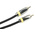 RS PRO Male RCA to Male RCA Aux Cable, Grey, 1.5m