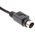 RS PRO Male 4 Pin mini-DIN to Unterminated Black DIN Cable 2m