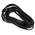 RS PRO Male 3.5mm Stereo Jack to Female 3.5mm Stereo Jack Aux Cable, Black, 3m