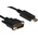 RS PRO Male DisplayPort to Male DVI-D, PVC  Cable, 1080p, 1m